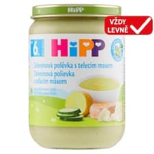 Hipp Bio zeleninová polévka s telecím masem 190g