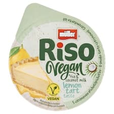 Müller Riso Vegan dezert z rýže a kokosového mléka s citrónovou příchutí 160g