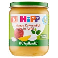 HiPP Bio jablko, mango, kokos 160g