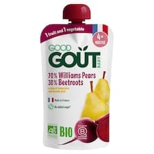 Good Gout Bio hruška Williams s červenou řepou 120g
