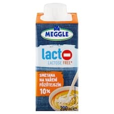 Meggle Bezlaktózová smetana na vaření 10% 200ml