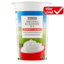 Smetana ke šlehání 31 % 200g