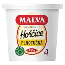 Malva Hořčice plnotučná 950g