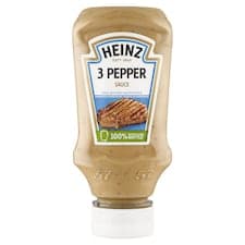 Heinz Krémová omáčka s černým, bílým a zeleným pepřem 220g