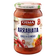 Otma Arrabiata s chutí chilli a česneku hotová omáčka 350g
