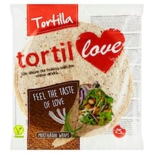 Tortilla pšenično-žitné vícezrnné placky 4 x 60g (240g)