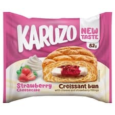 Karuzo Pita z listového těsta se sýrovo-jahodovou náplní 82g