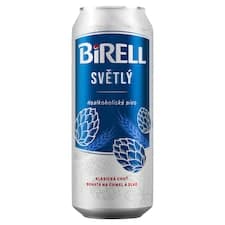 Birell Světlý nealkoholické pivo 0,5l
