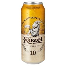 Velkopopovický Kozel Pivo výčepní světlé 10 500ml