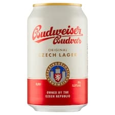 Budweiser Budvar Original pivo ležák světlé 0,33l