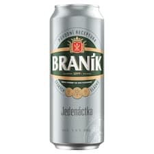Braník Jedenáctka pivo ležák světlý 0,5l