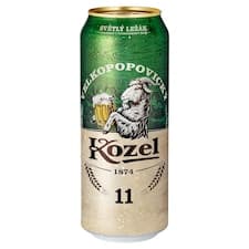 Velkopopovický Kozel 11 pivo ležák světlý 500ml
