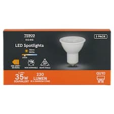 Home LED žárovka 2,4W GU10 teplé bílé světlo 3 ks