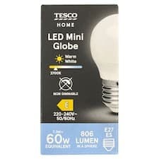 Home LED žárovka 7,3W E27 teplé bílé světlo 1 ks