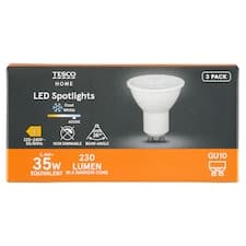 Home LED žárovka 2,4W GU10 studené bílé světlo 3 ks