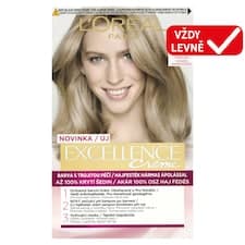 L'Oréal Paris Excellence 8 .1 Blond Světlá Popelavá, 72 ml + 48 ml + 12 ml + 60 ml