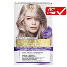 L'Oréal Paris Excellence Cool Creme 8 .11 Ultra popelavá světlá blond, 72 ml + 48 ml + 12 ml + 60 ml