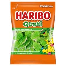 Haribo Quaxi pěnové žáby s ovocnou příchutí 100g