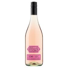 Bella Cucina Demi-sec perlivé víno růžové polosuché 750ml