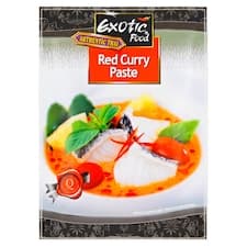 Exotic Food Authentic Thai Červená kari pasta pálivá 50g