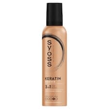 Syoss Keratin 3v1 pěnové tužidlo pro ochranu vlasů 250ml