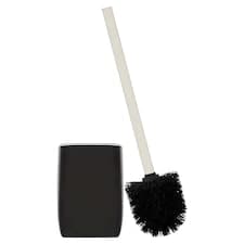 F&F Home Štětka na WC s držákem černá