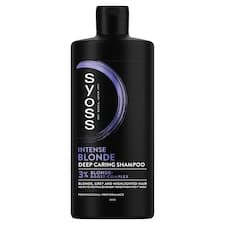 Syoss Intense Blond šampon pro blond, šedivé a melírované vlasy 440ml