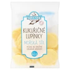 Nový Věk Kukuřičné lupínky mořská sůl 65g