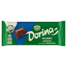 Kraš Dorina Mléčná čokoláda se sladidly 80g