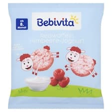 Bebivita Rýžové oplatky maliny a jogurt 30g