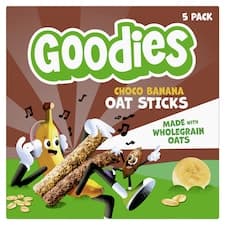 Goodies ovesné tyčinky kakao & banán 5 x 23g