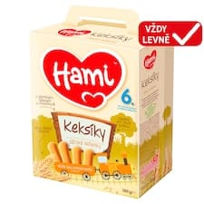 Hami Keksíky dětské sušenky od uk. 6 měsíce 180g