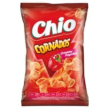 Chio Cornados smažený kukuřičný snack s příchutí papriky 65g