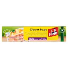 Fino Zip sáčky mix 0,5/1/2,5l 25 ks