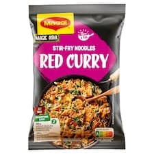 MAGGI Nudle z pánve Červené kari, sáček 185g