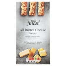 Finest Tyčinky z listového těsta s polotučným tvrdým sýrem Gouda 100g