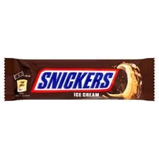 Snickers Mléčná zmrzlina s arašídy a karamelem s kakaovou polevou 53ml