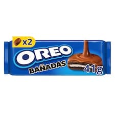 Oreo sušenky s vanilkovou náplní a kakaovou polevou 41g