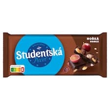 ORION Studentská pečeť Hořká čokoláda s arašídy, rozinkami a želé 170g