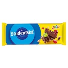 ORION Studentská pečeť Mléčná čokoláda s JOJO želé, arašídy a rozinkami 90g