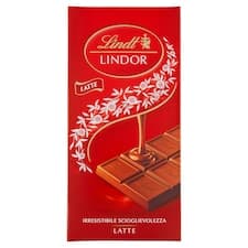 Lindt Lindor Mléčná čokoláda s jemnou náplní 100g