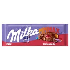 Milka čokoláda Mmmax Choco Jelly mléčná s želé 250g
