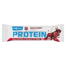 MaxSport Proteinová tyčinka s višňovou příchutí v kakaové polevě 50g
