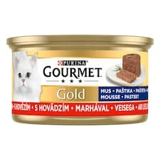 GOURMET Gold paštika s hovězím 85g
