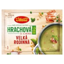 Vitana Naše Byšická polévka Hrachová se slaninou velká rodinná 144g