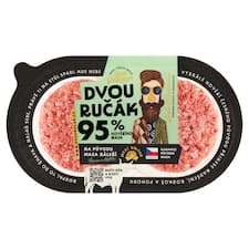 Hovězí burgersteak dvouručák 2 x 165g (330g)