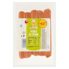 DZ Klatovy Kuřecí párky se sýrem 250g