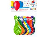 GEMAR Balónek nafukovací 26 cm mix barev 10 ks