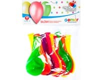 GEMAR Balónek nafukovací 26 cm mix neonových barev 10 ks