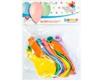 SMARTBALLOONS Balónek 26 cm Mix pastel 10 ks
